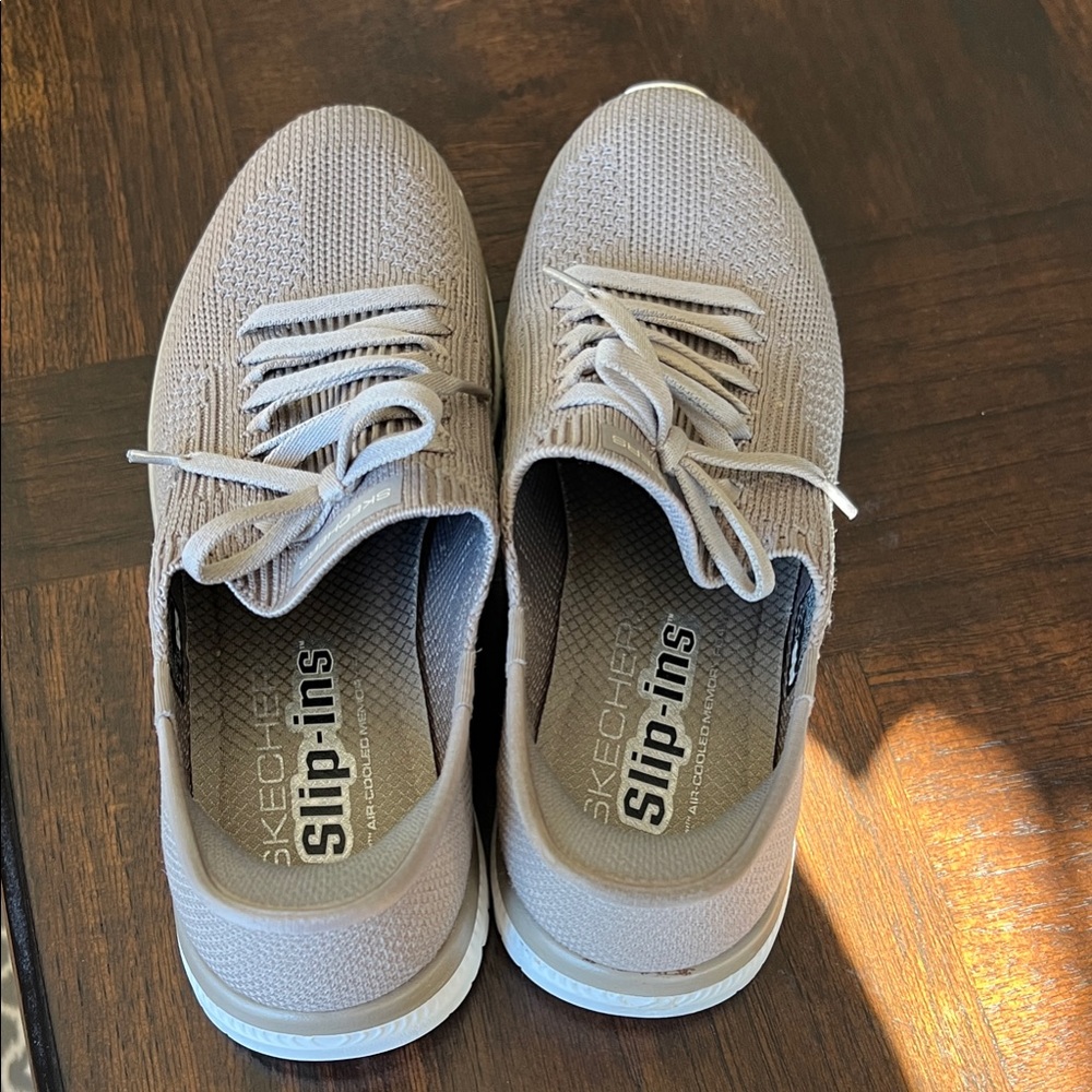 Skechers Slip-Ins Taupe Sneakers